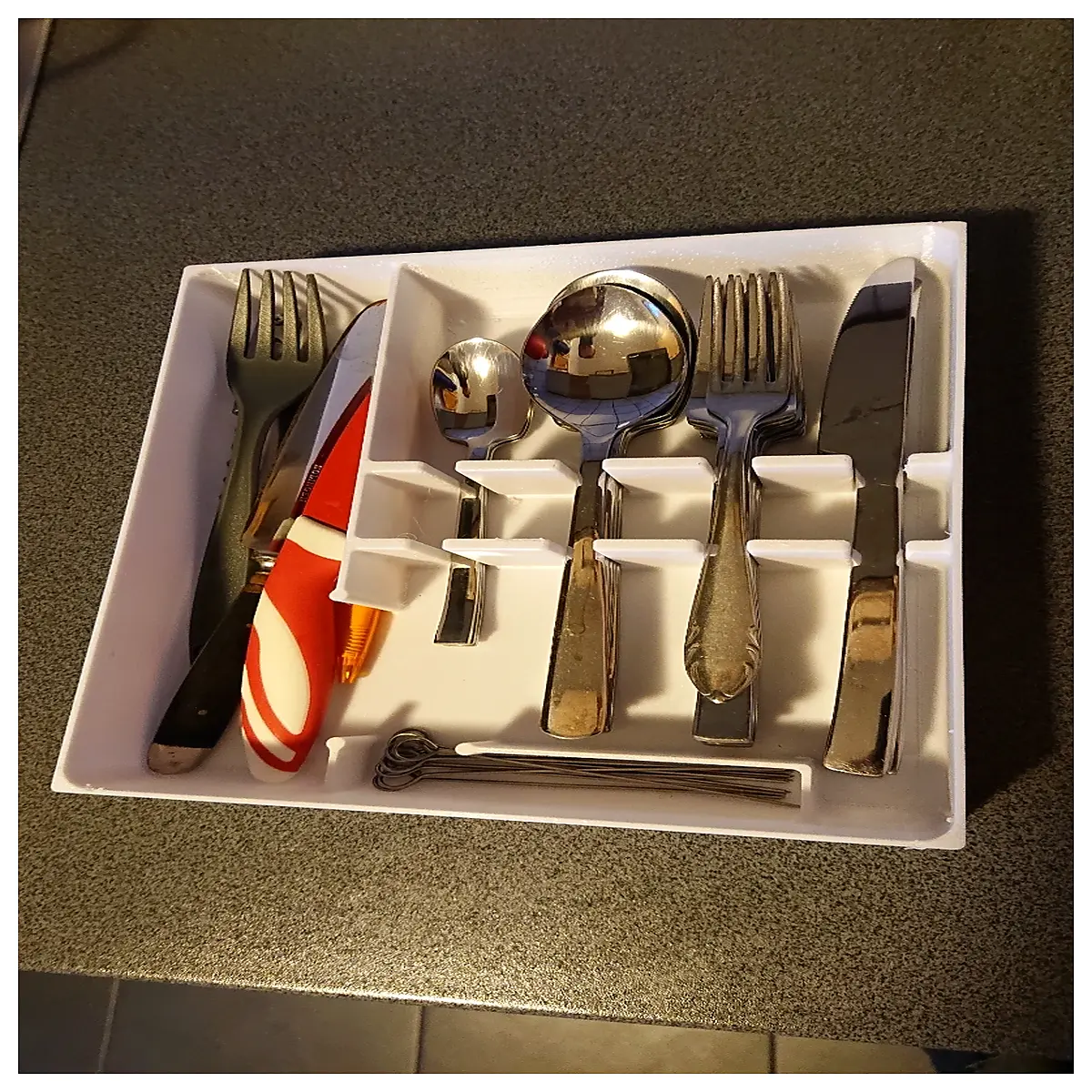 kitchen utensil organizer caddy holder for drawer cabinet countertop storage