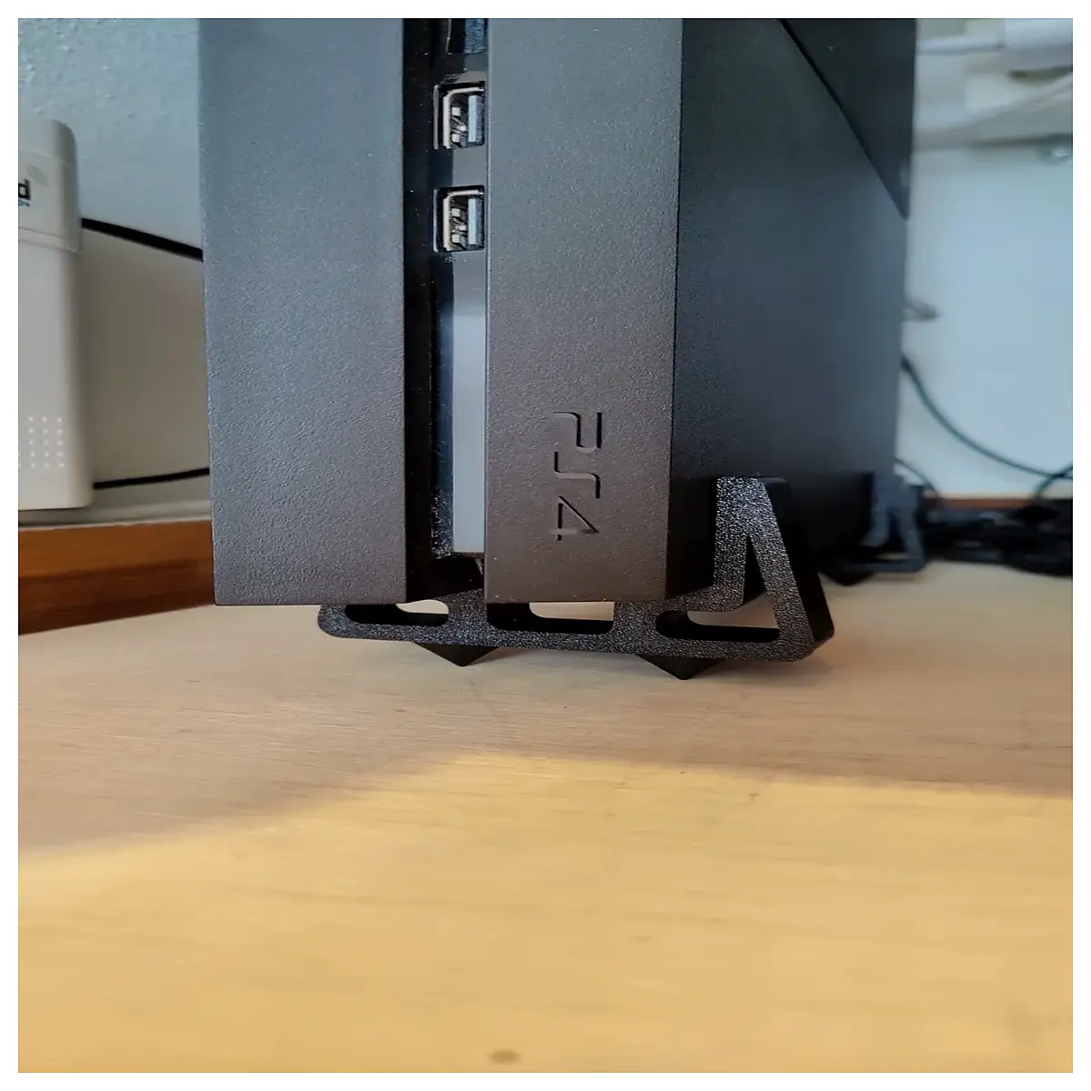 ps4 vertical holder for slim pro console ps4 wall mount bracket storage organizer