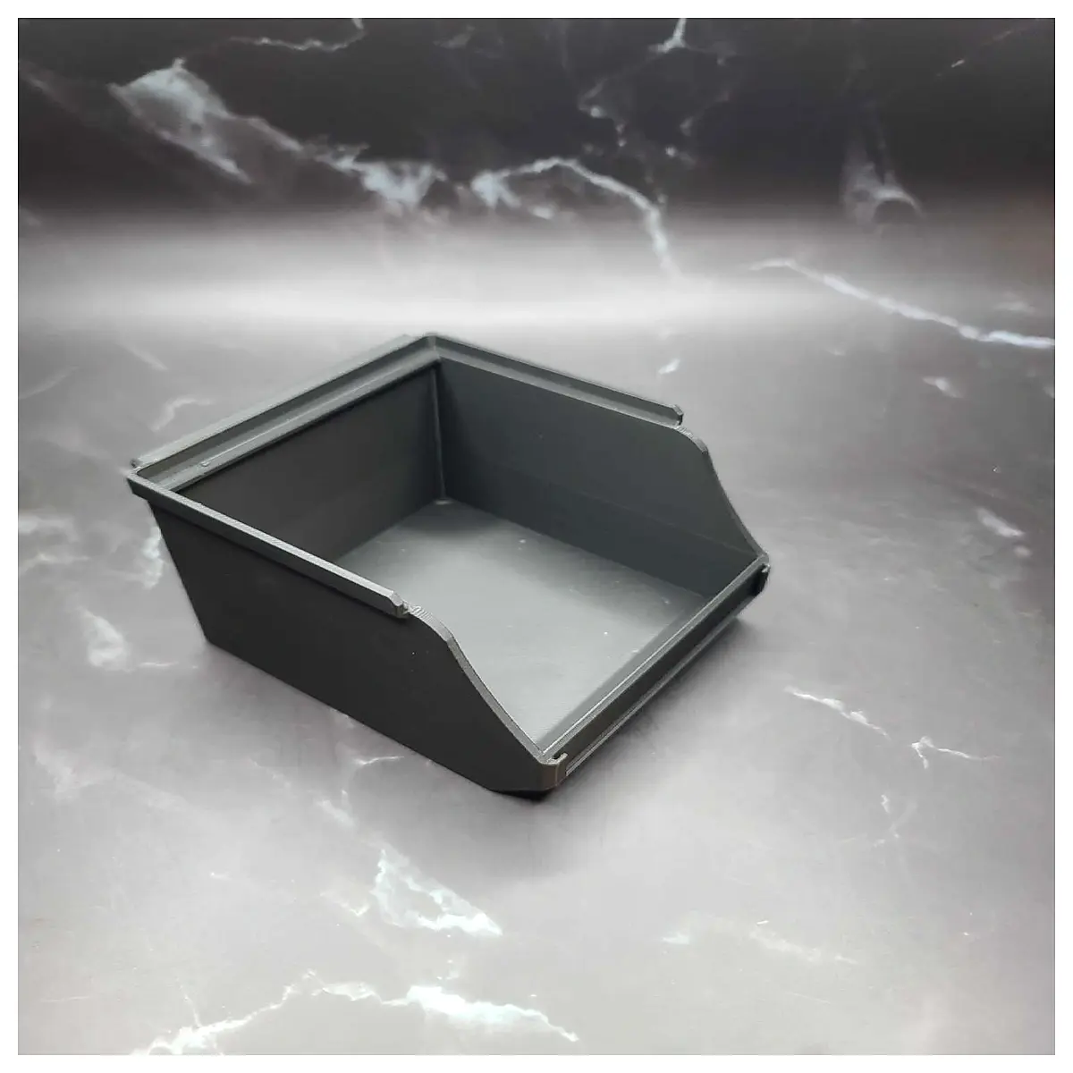 90x100x70cm large stackable storage boxes with lids duty plastic bins for garage warehouse organizing