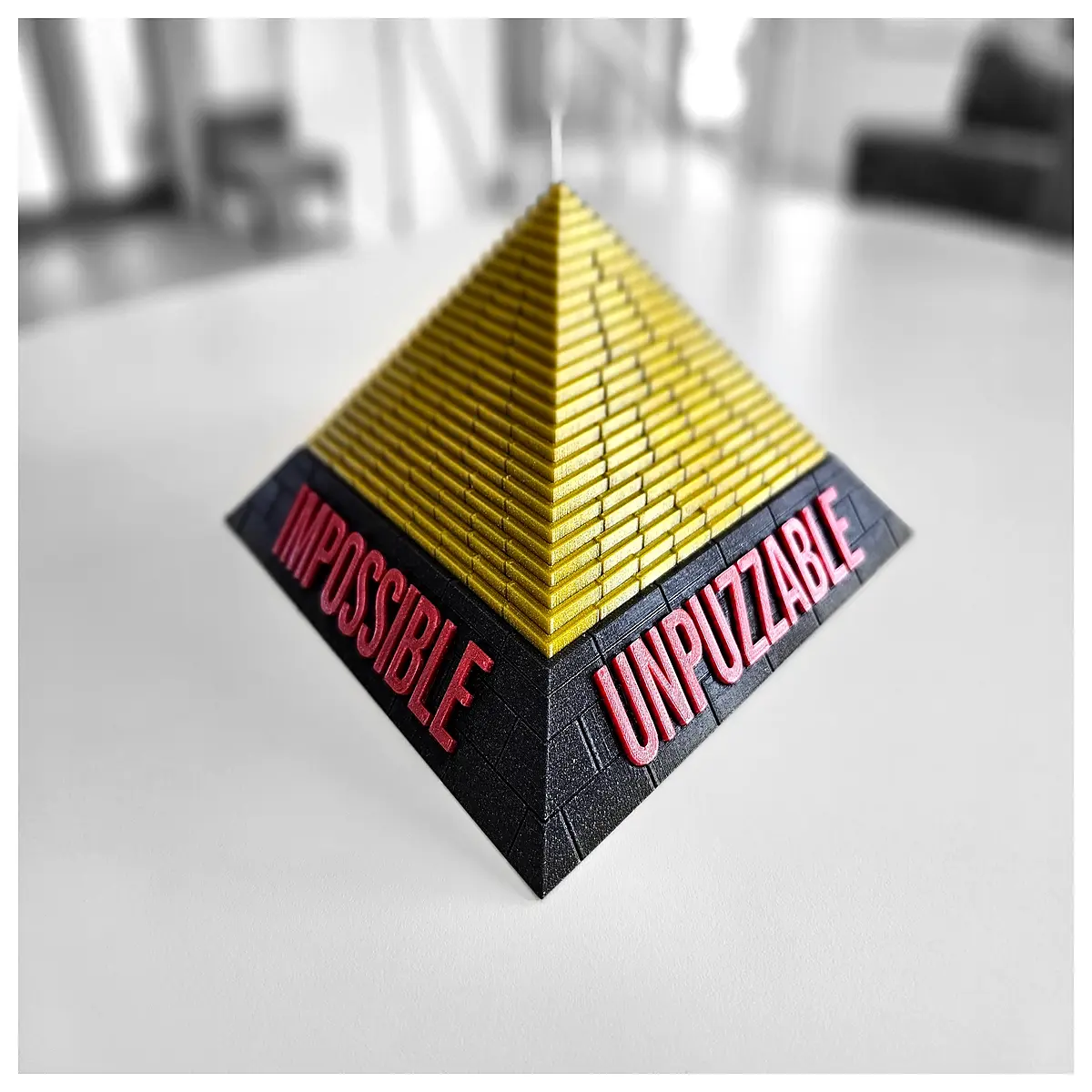 impossible puzzle brain teaser metal wire shape sort challenge for adults