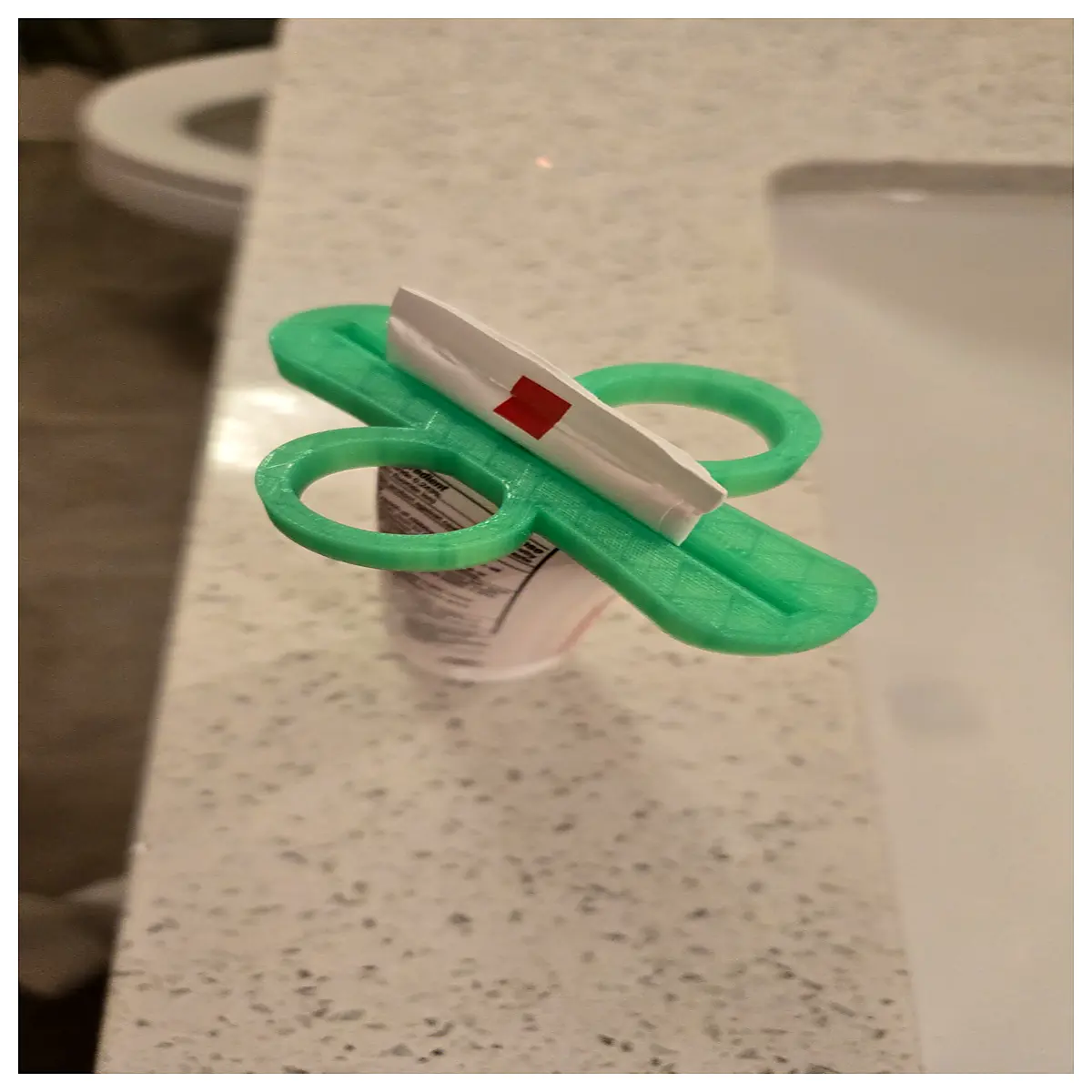 toothpaste squeezer tube roller for bathroom sink organizer waste reduction