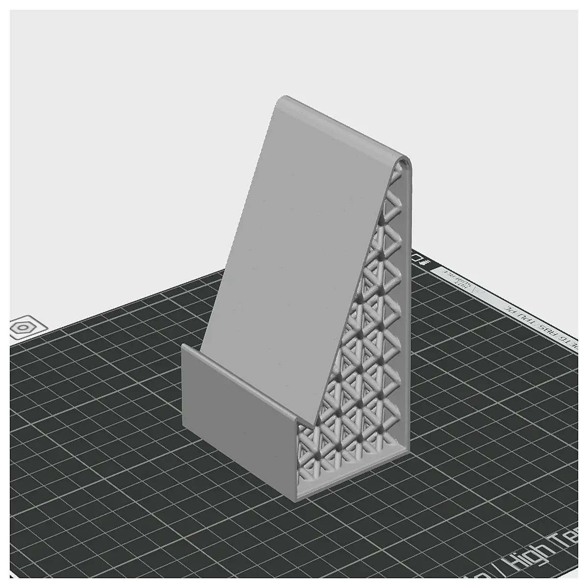 checkered pattern phone desk holder grip accessory for tablet viewing
