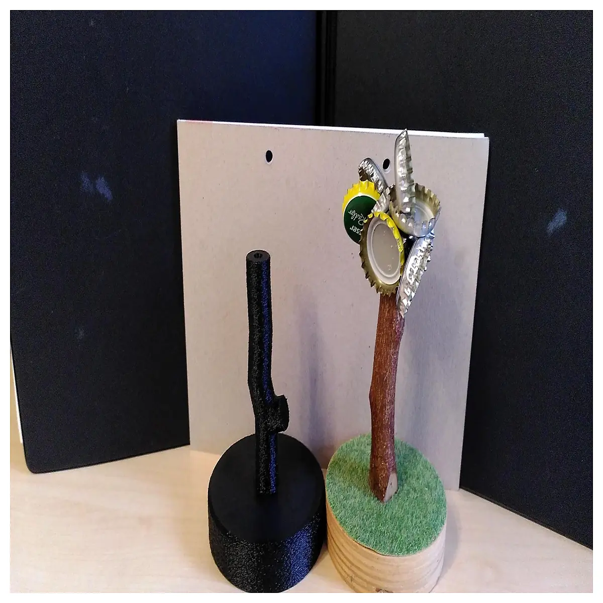 keepsake bottle cap for fridge magnetic cork holder organizer craft memory tree wall art
