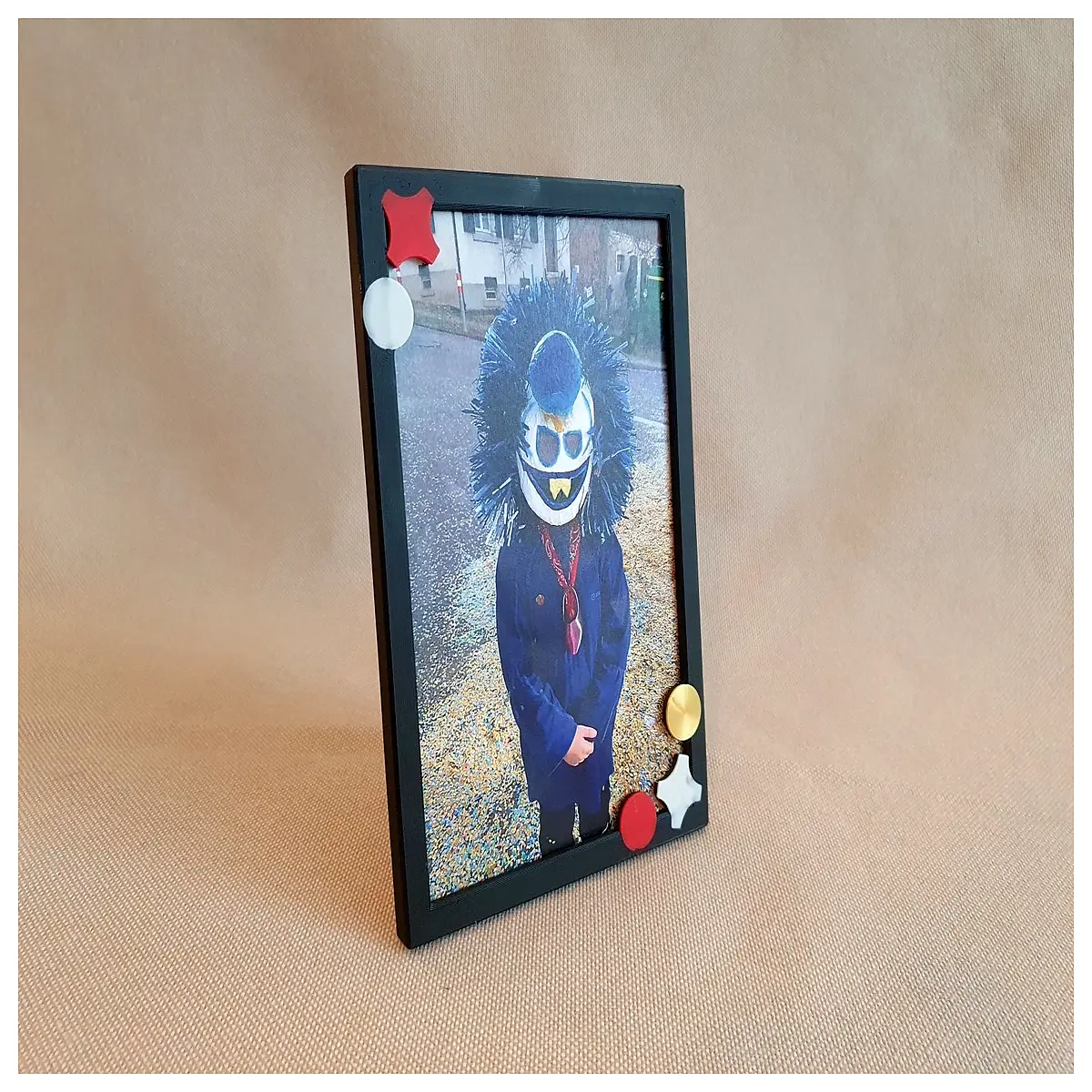 carnival photo frame decoration party supplies masquerade ball props festive wall art