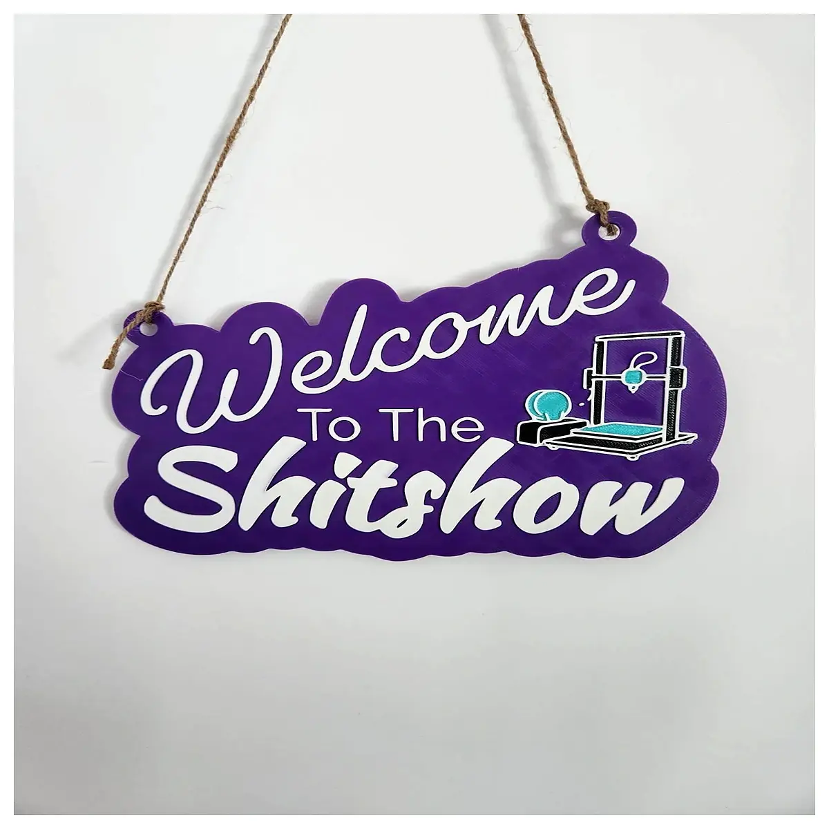 funny printed wall art for living room quirky home decor gifts humorous novelty sculptures for man cave office desk