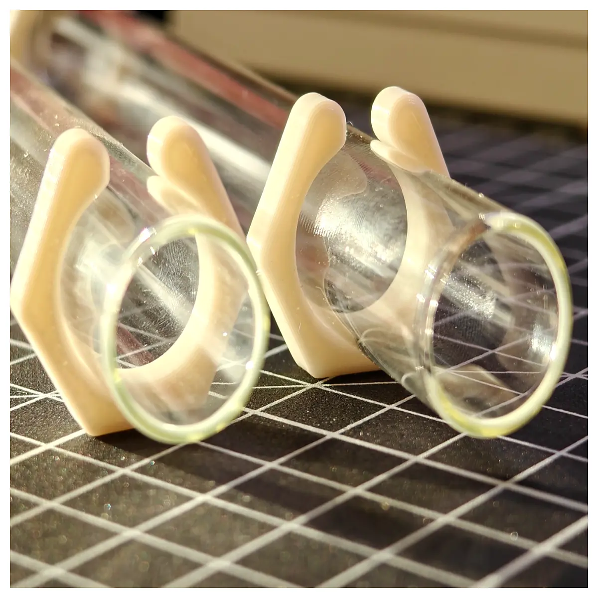 silicone test tube rolling ring holder anti roll stopper lab safety accessory