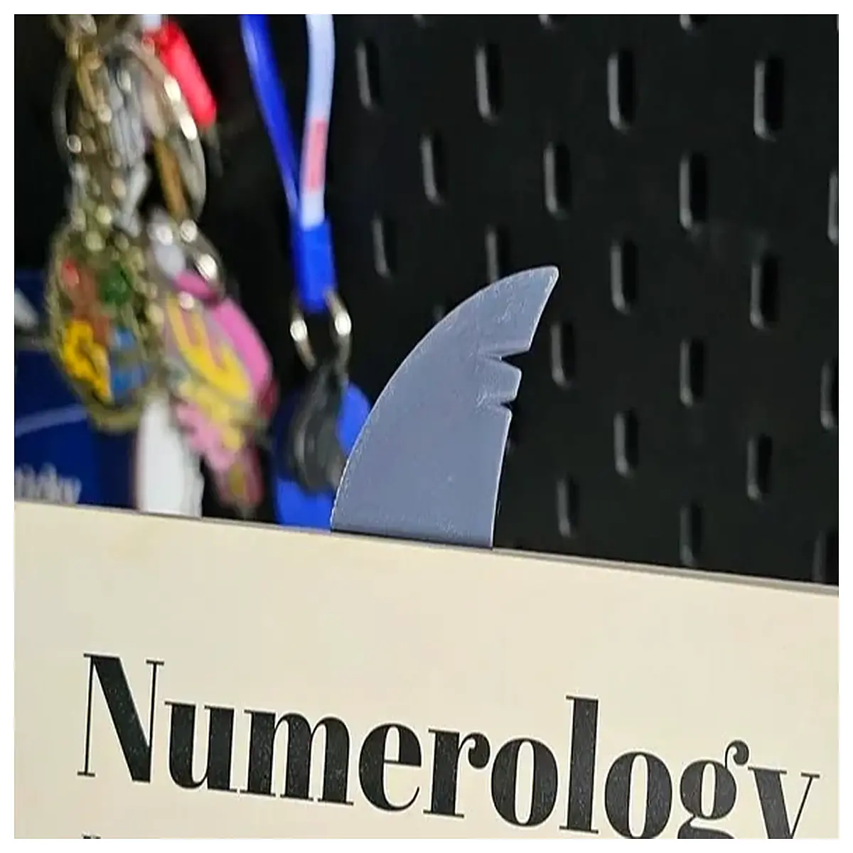 cute shark fin bookmark for reading plastic page marker with suction cup school supplies for kids and students
