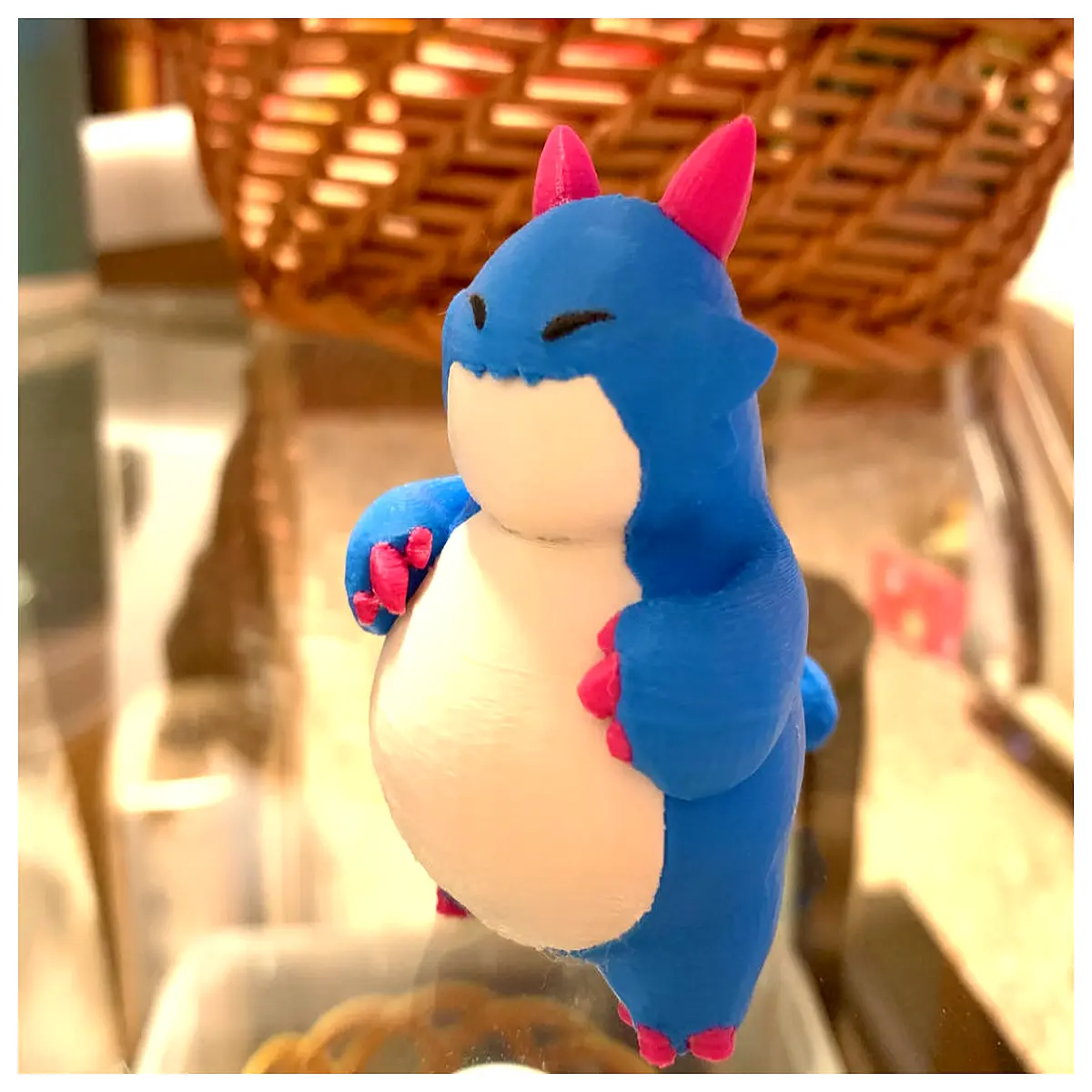 cute chubby dragon plush toy soft hugging pillow for kids bedroom decor