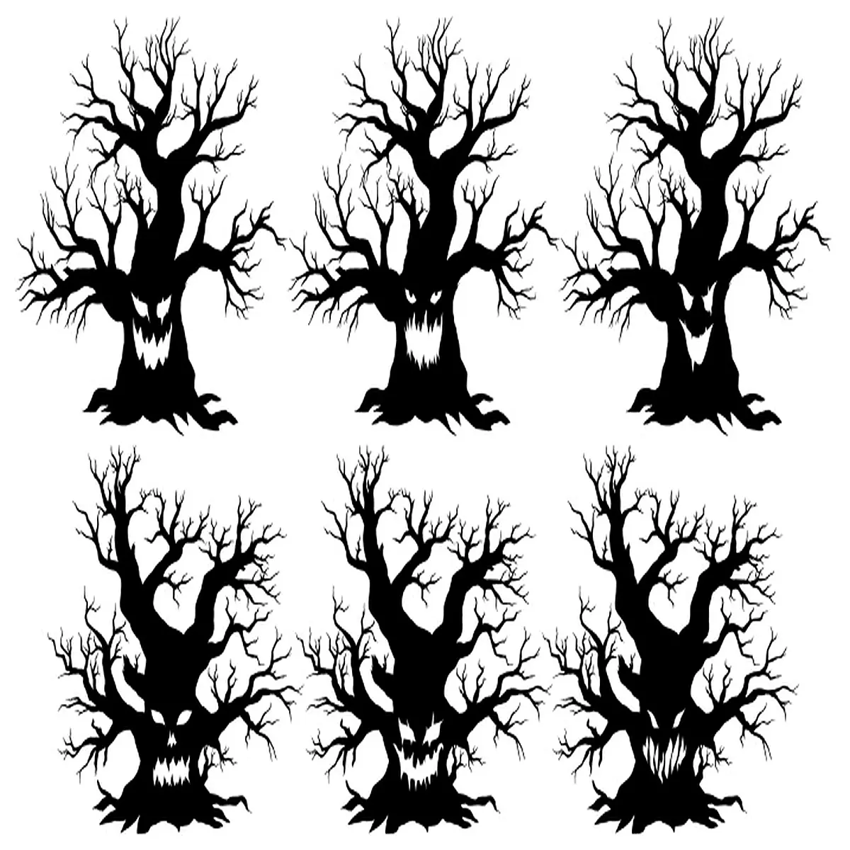 scary tree horror game 2d vector graphics spooky forest enemy