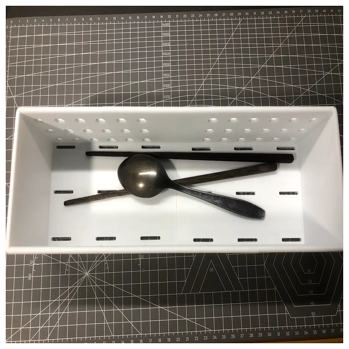 chopsticks holder with lid kitchen counter organizer for dining utensils storage