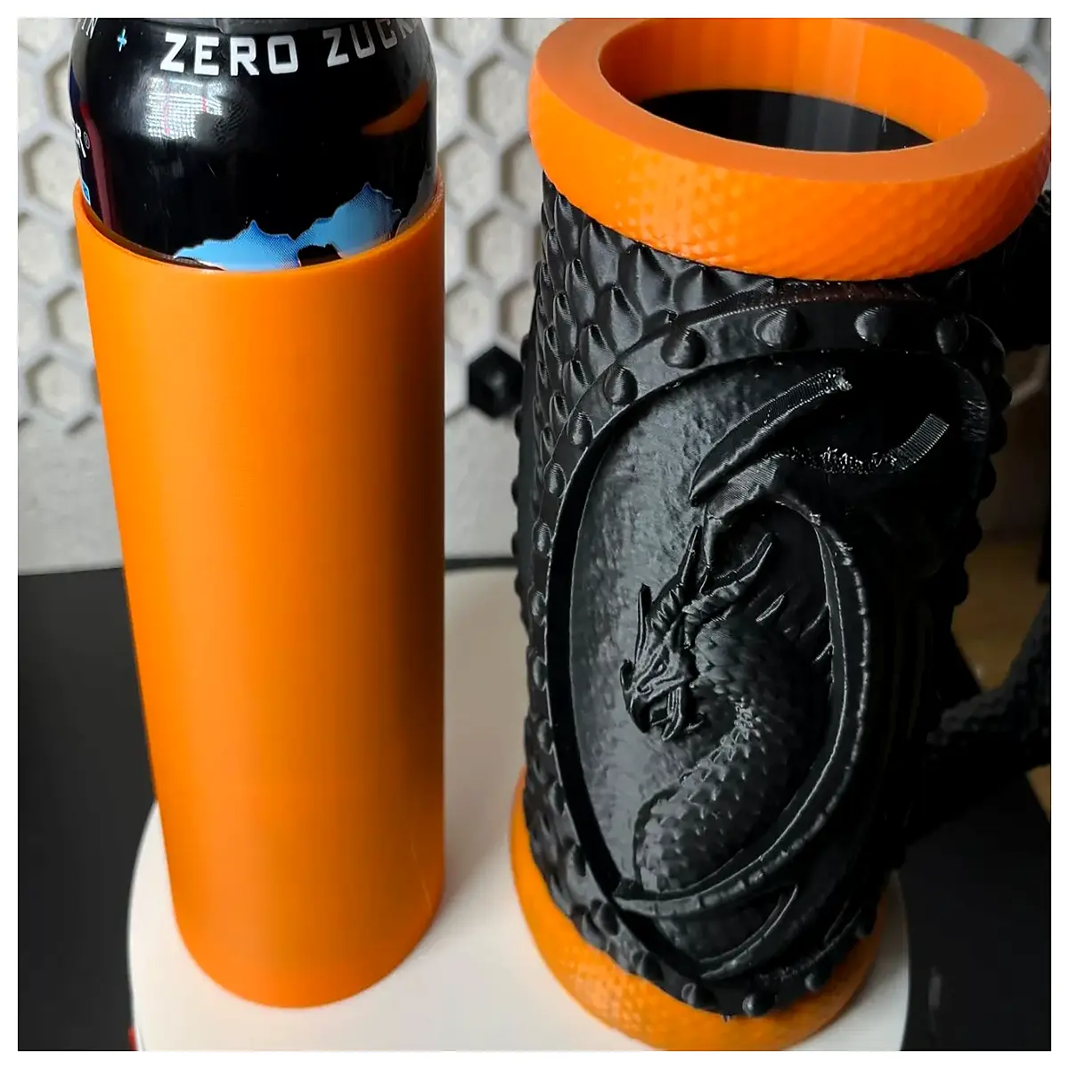 gothic 500ml mug with dragon pattern dark fantasy drinking glass fallen angel art coffee cup metal aesthetic drinkware