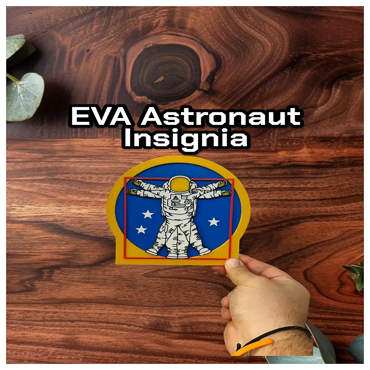 cute astronaut enamel pin for backpacks space explorer gift eva foam badge sci fi cosplay accessory