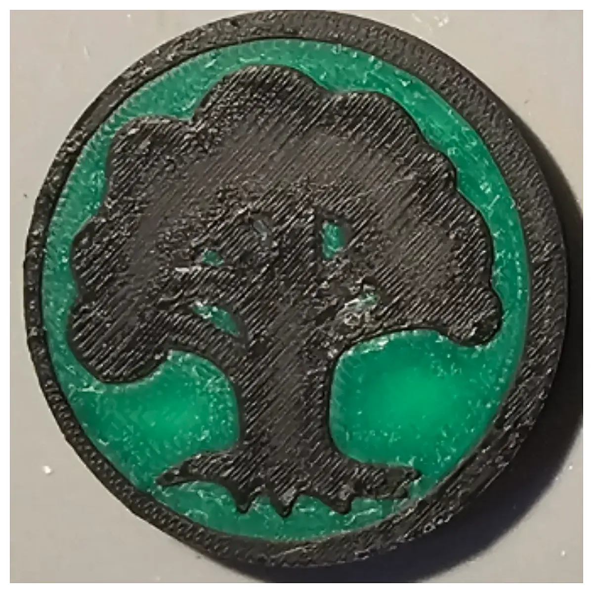 green collectible crypto coin game currency