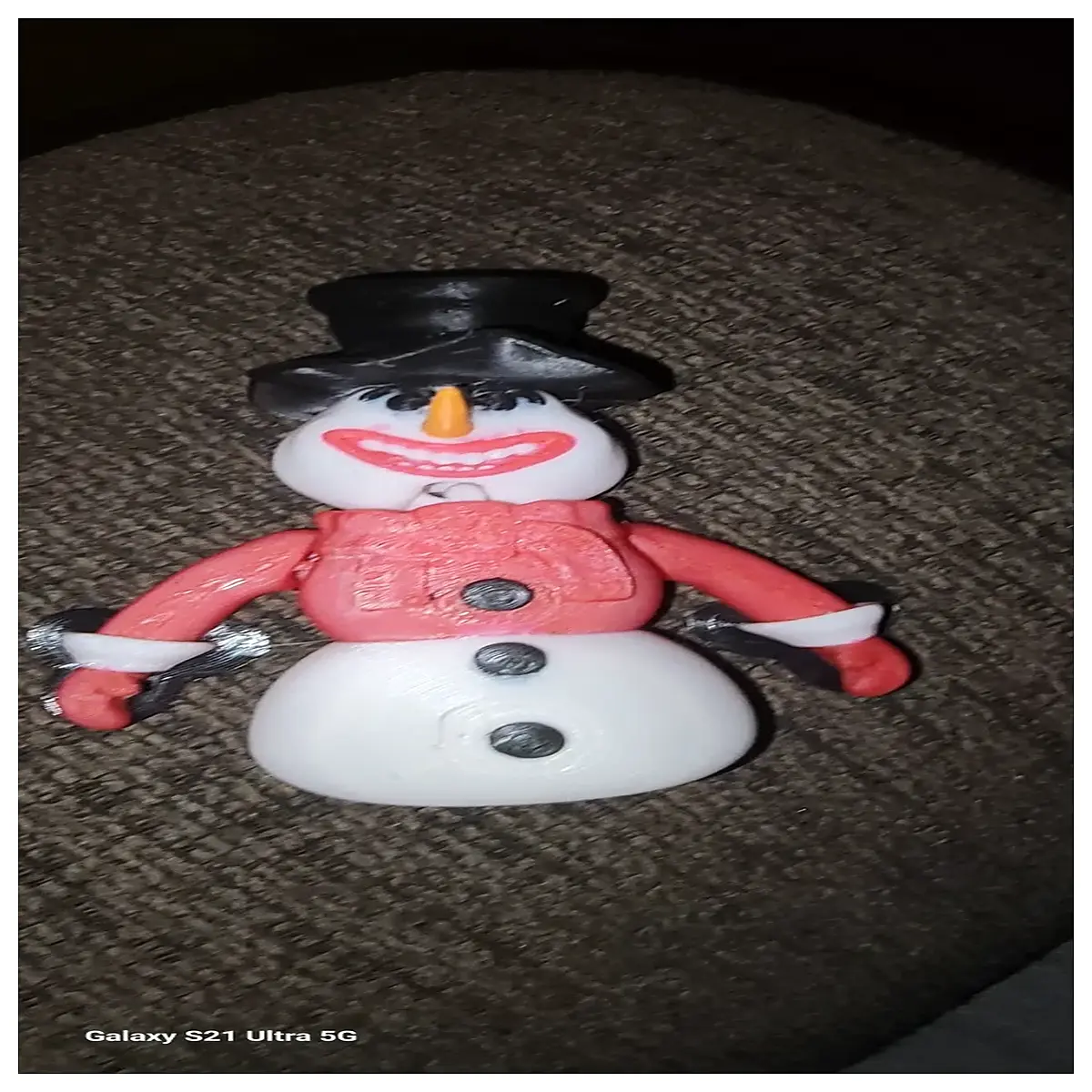 scary snowman decoration for halloween yard spooky outdoor decor inflatable