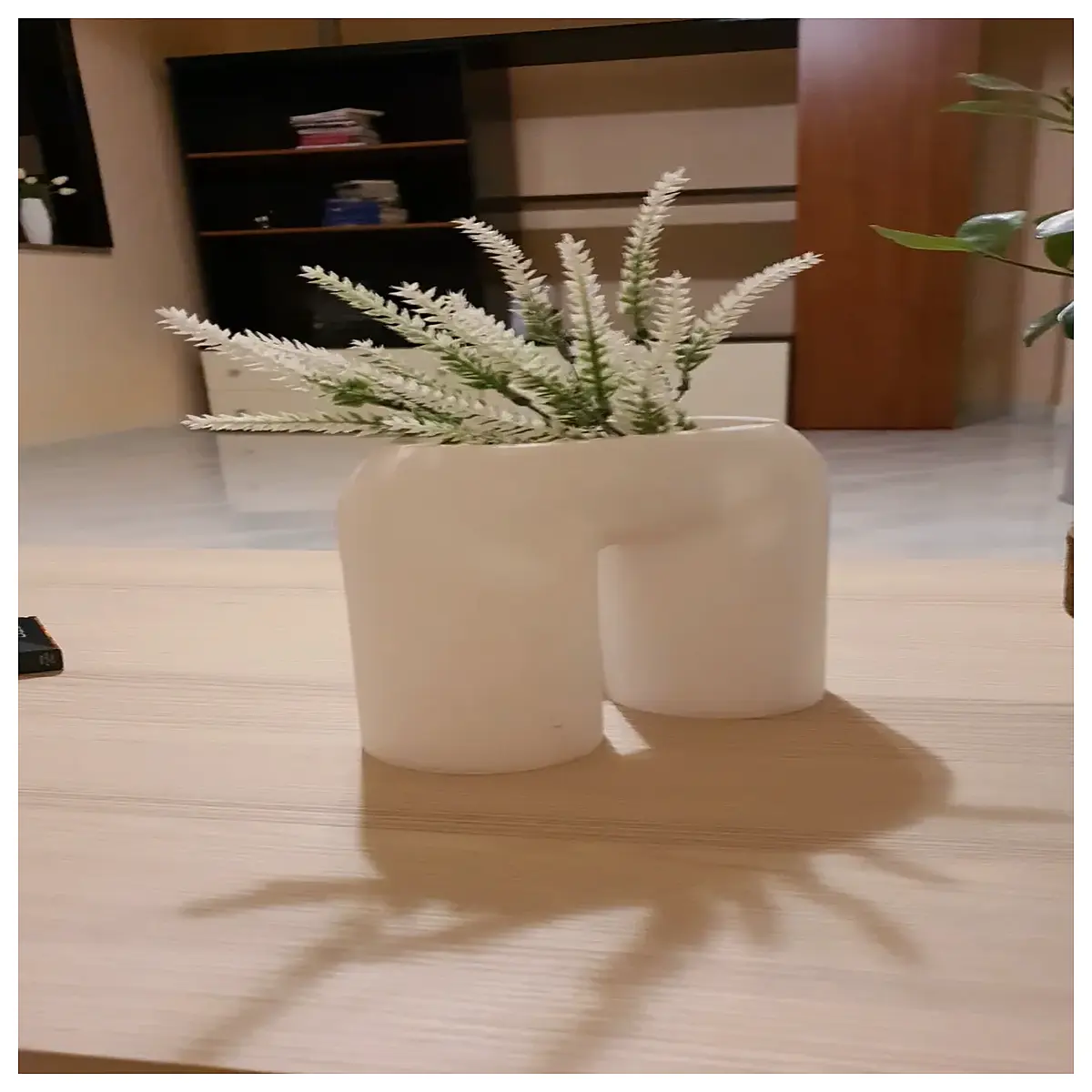 two legged vase for home decor tall pedestal flower with dual legs modern ceramic planter base