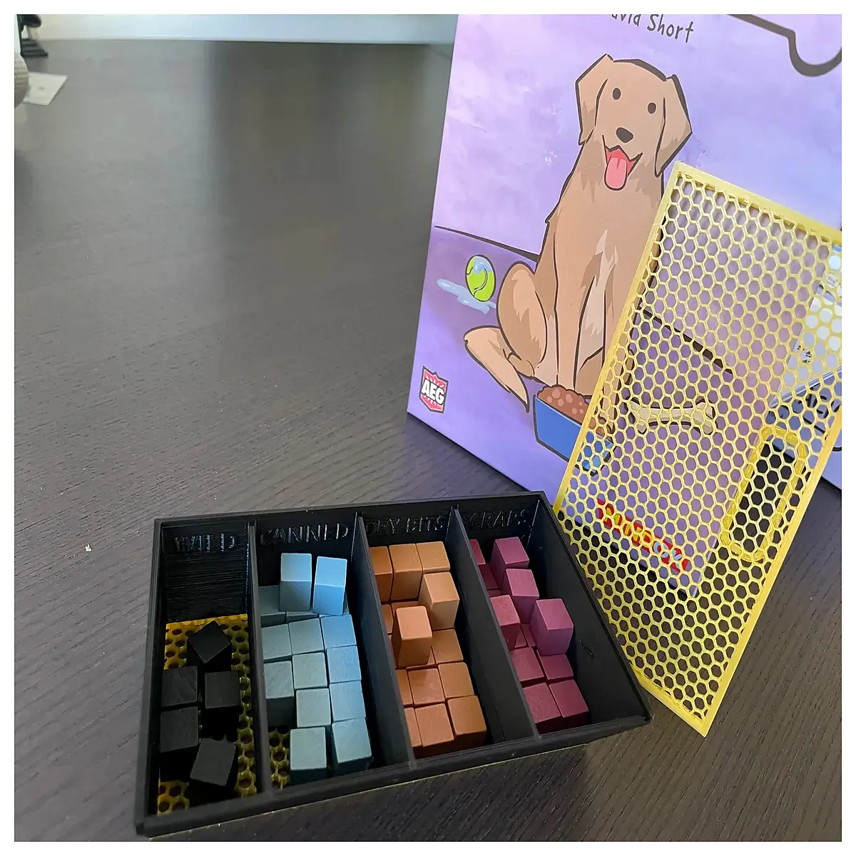 dog owner food storage organizer container for kibble treats supplies