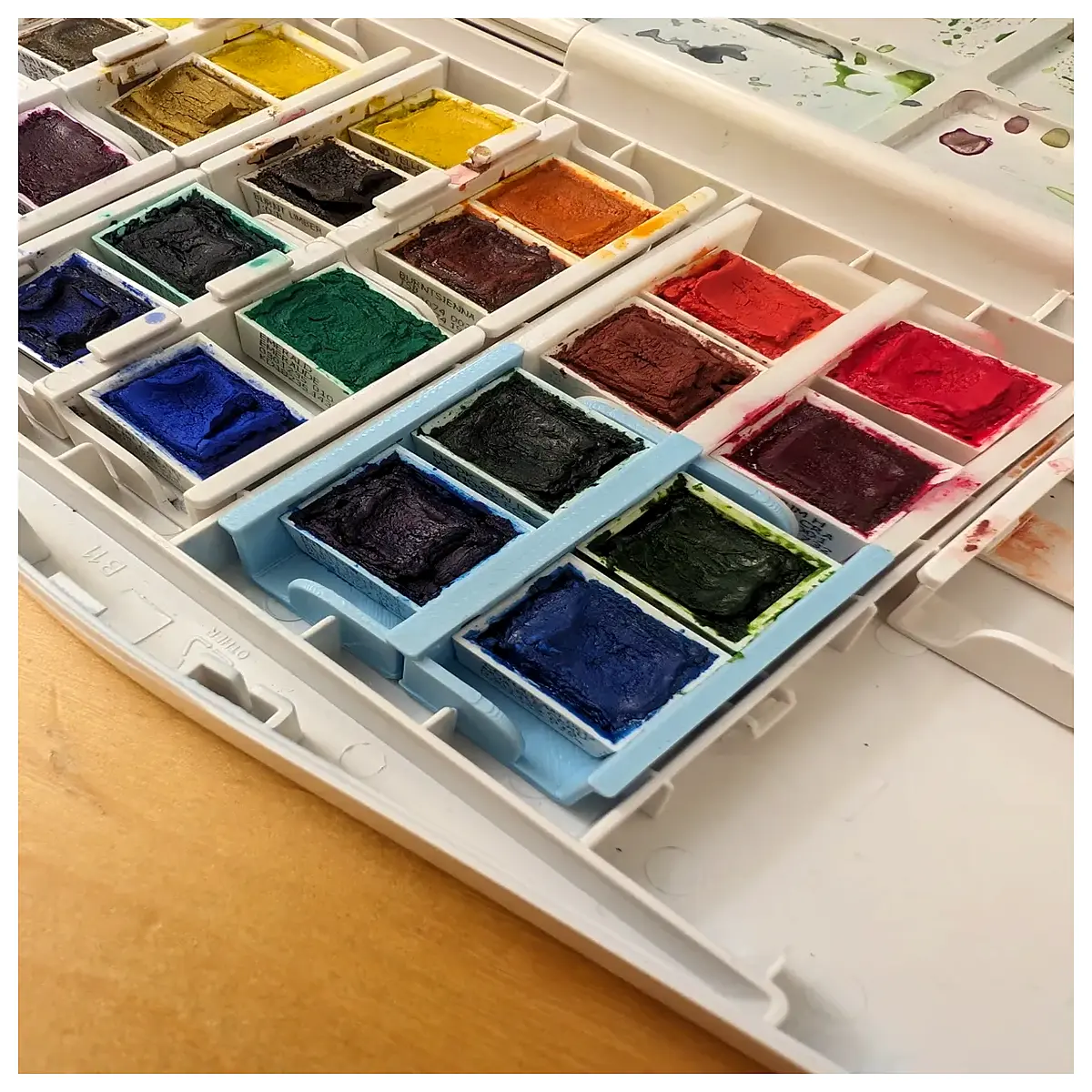 newton cotman watercolor half pans refill for palette professional artist grade pigment replacement