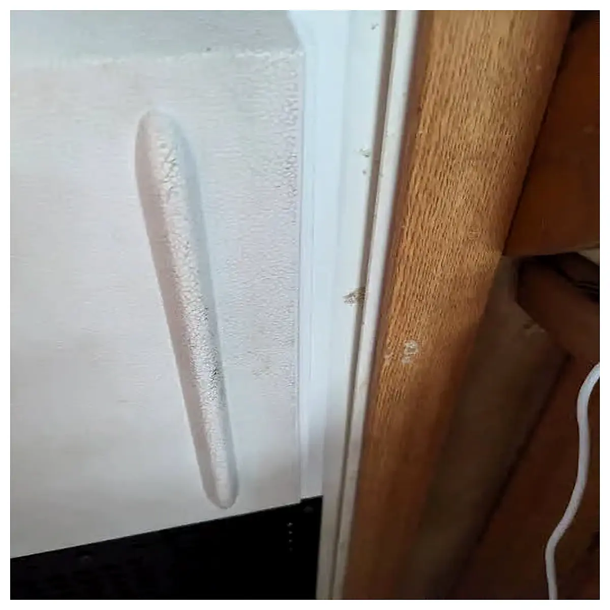 rv sliding door stopper replacement part for floor window track