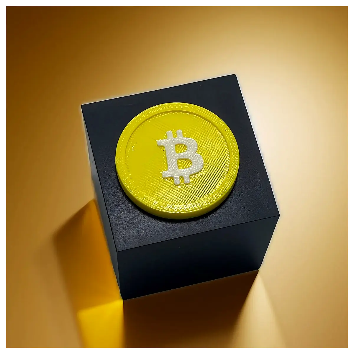 buy physical bitcoin btc gold plated coin crypto collectible blockchain enthusiast