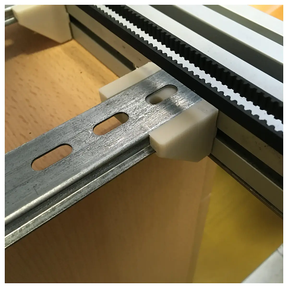 30x30 aluminum extrusion corner bracket din rail mount angle support rigid frame connector duty