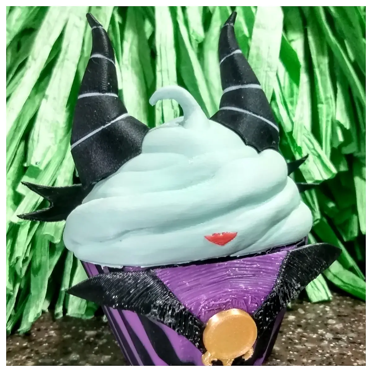 maleficent themed cupcakes for birthday party dark fairy cake toppers green dragon egg dessert villainess aesthetic treats