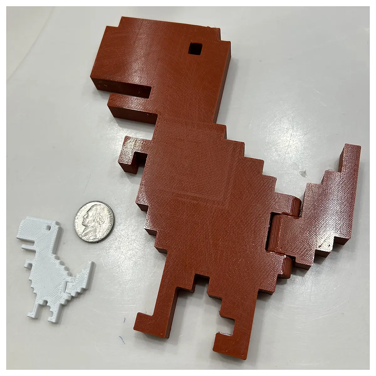 printed with moving tail articulated joints educational science for kids