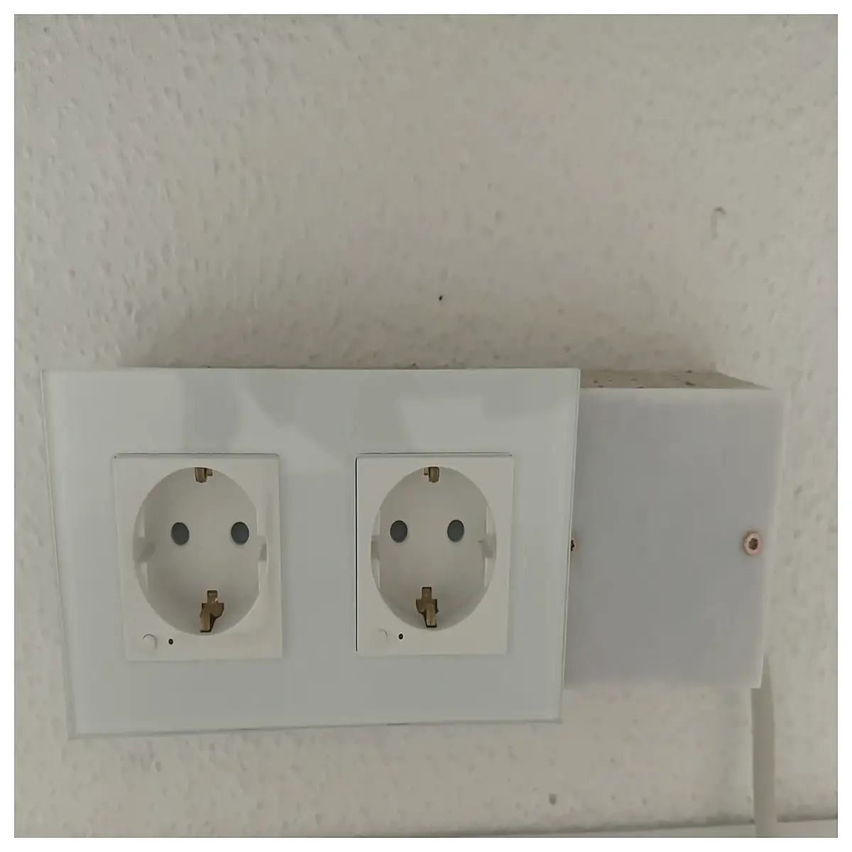 bseed gira surface mounted triple gang electrical socket box plastic junction box for wall wiring