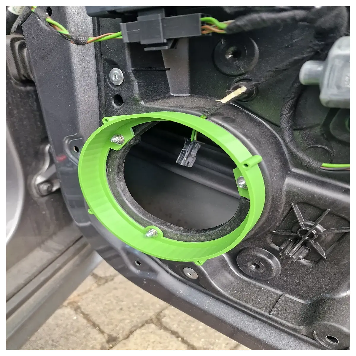 mercedes a class car audio adapter ring for aftermarket stereo installation