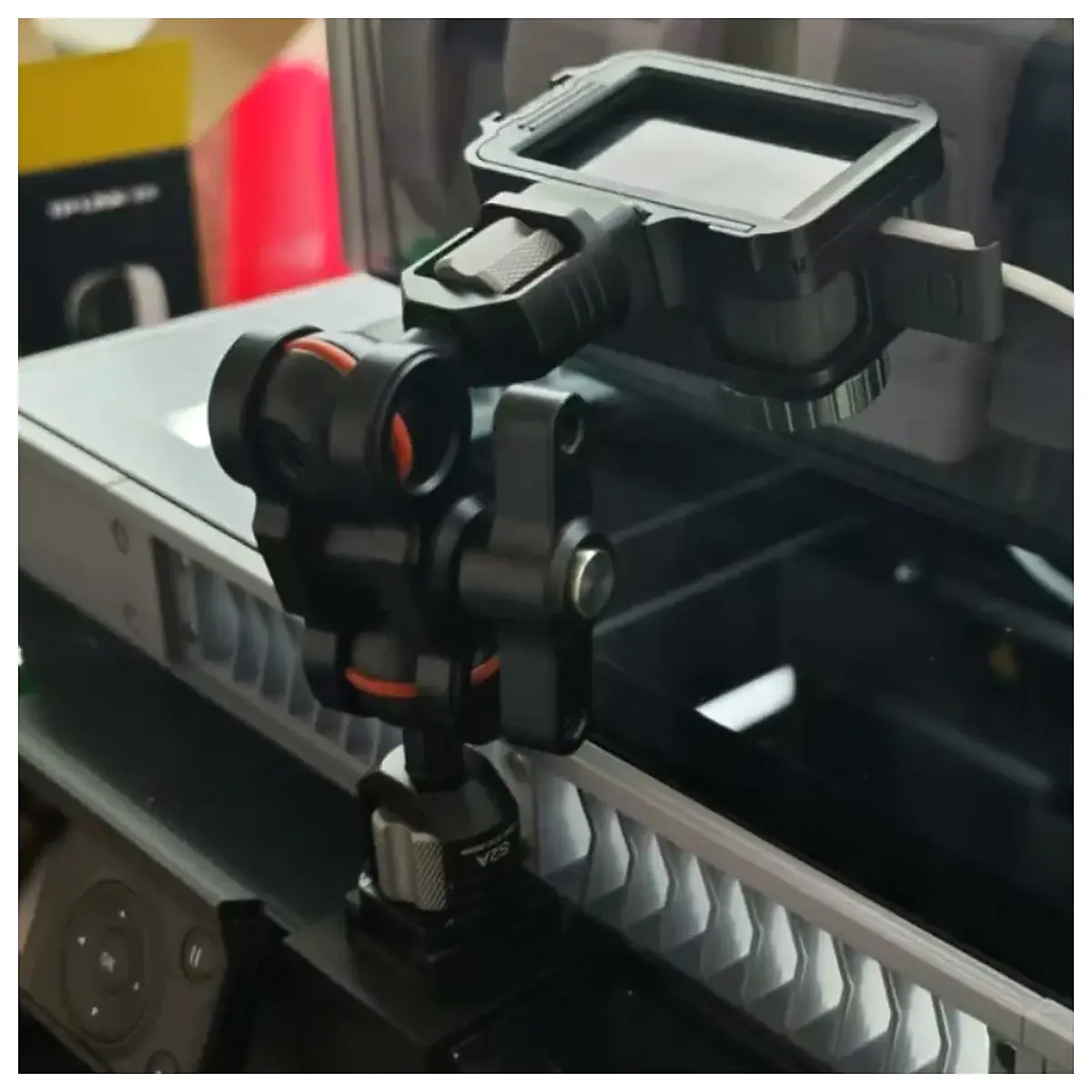 x series side mount hot shoe camera bracket adapter for smartphones tablets action cams