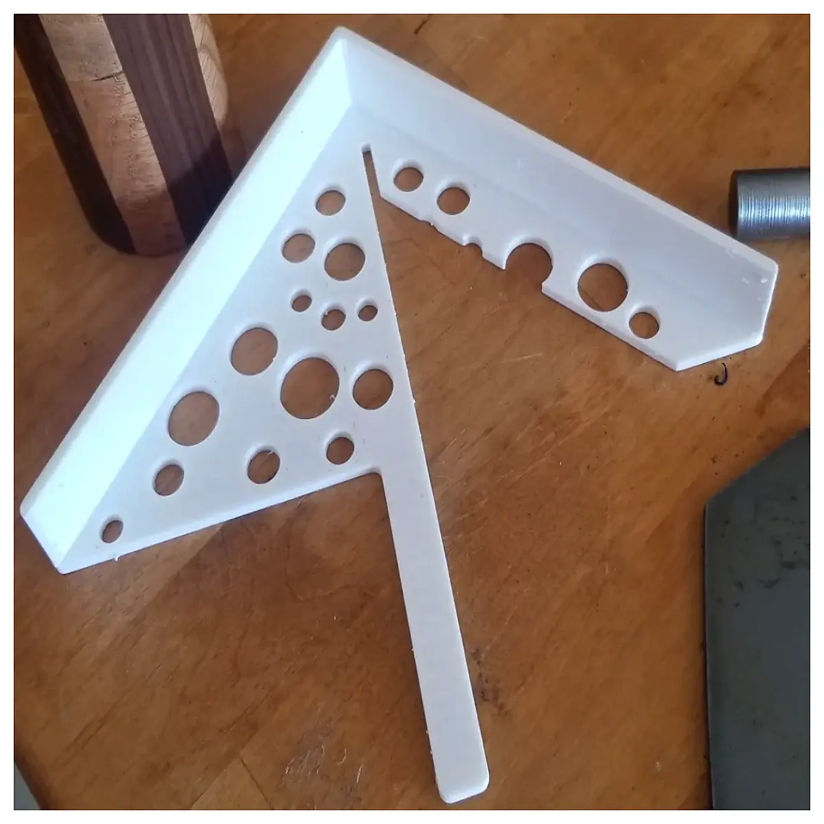 centering locator tool for woodworking drill guide precision alignment jig