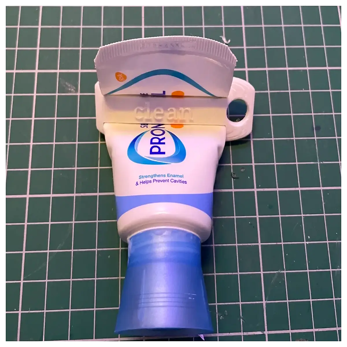 toothpaste squeezer tube roller for bathroom sink organizer space saving plastic dispenser tool