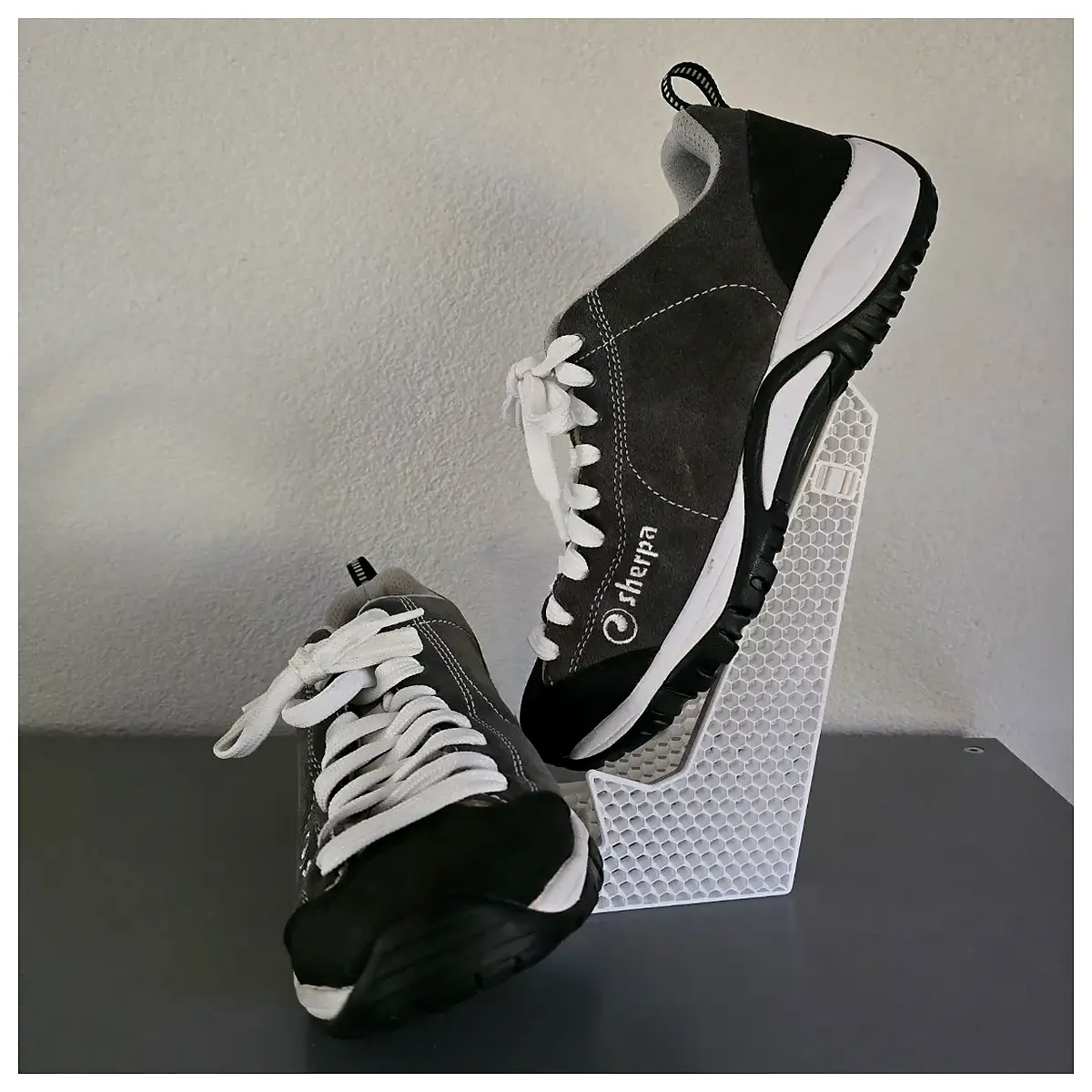 shoe organizer rack for closet wall mounted sneaker storage entryway boot holder