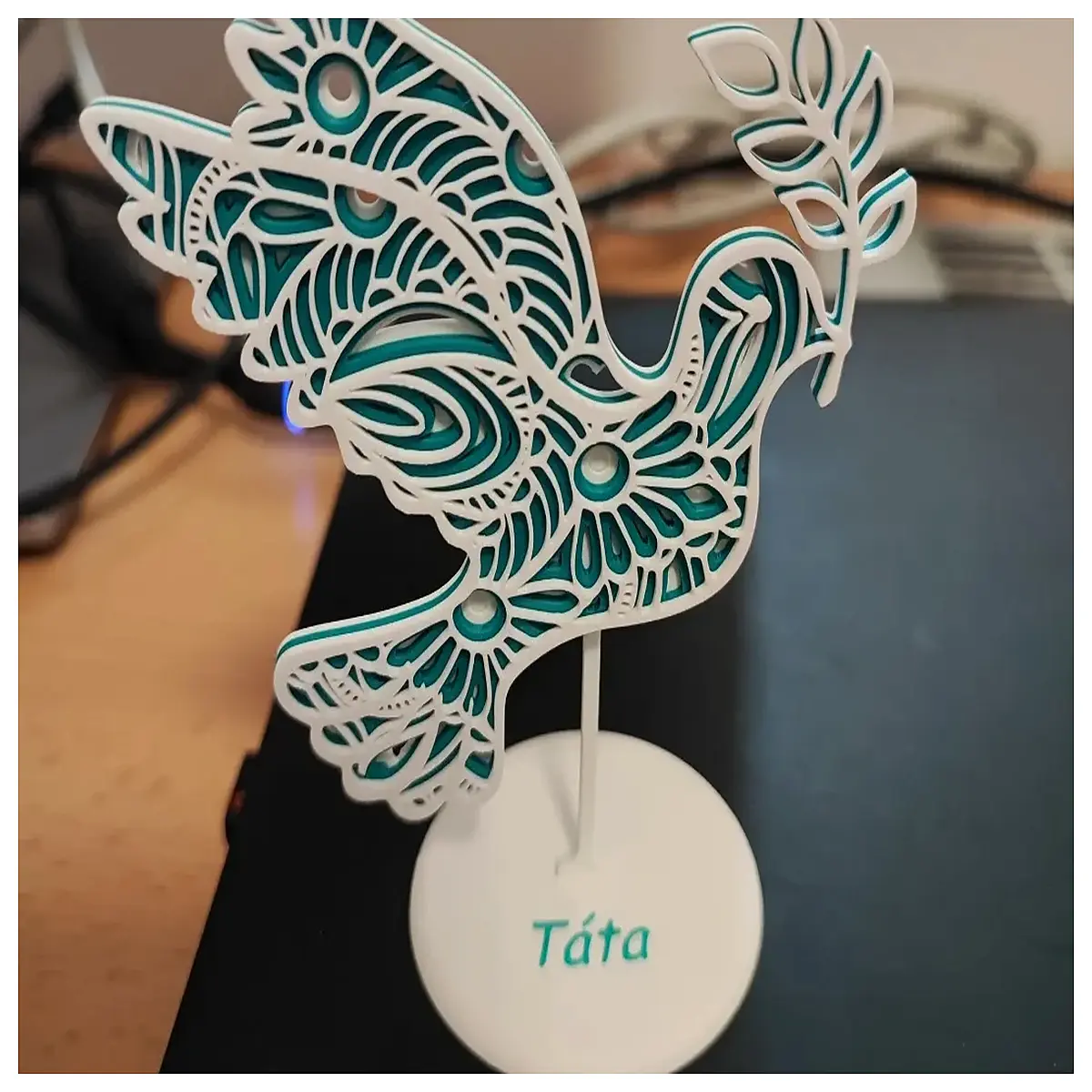 holder for wedding favors party decor bird figurine shelf ornament