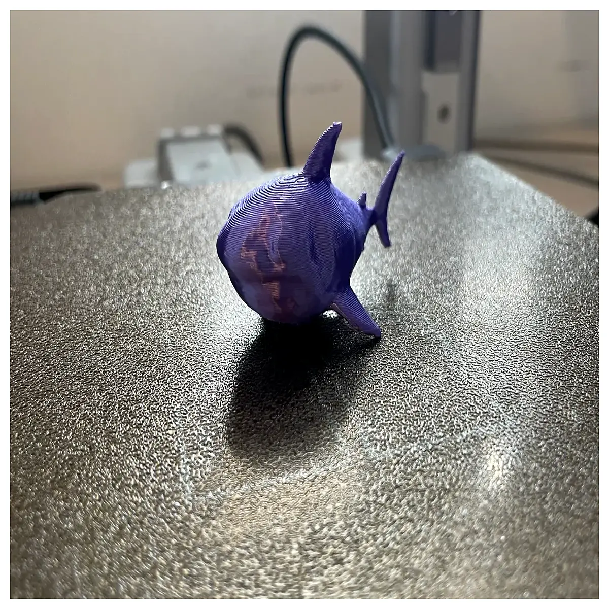 mini shark printer filament cute detailed animal resin quick print small pet desk decor