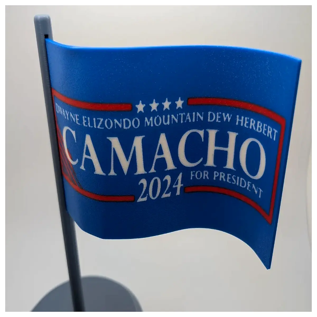 idiocracy camacho flag 2024 movie poster decor political satire wall hanging