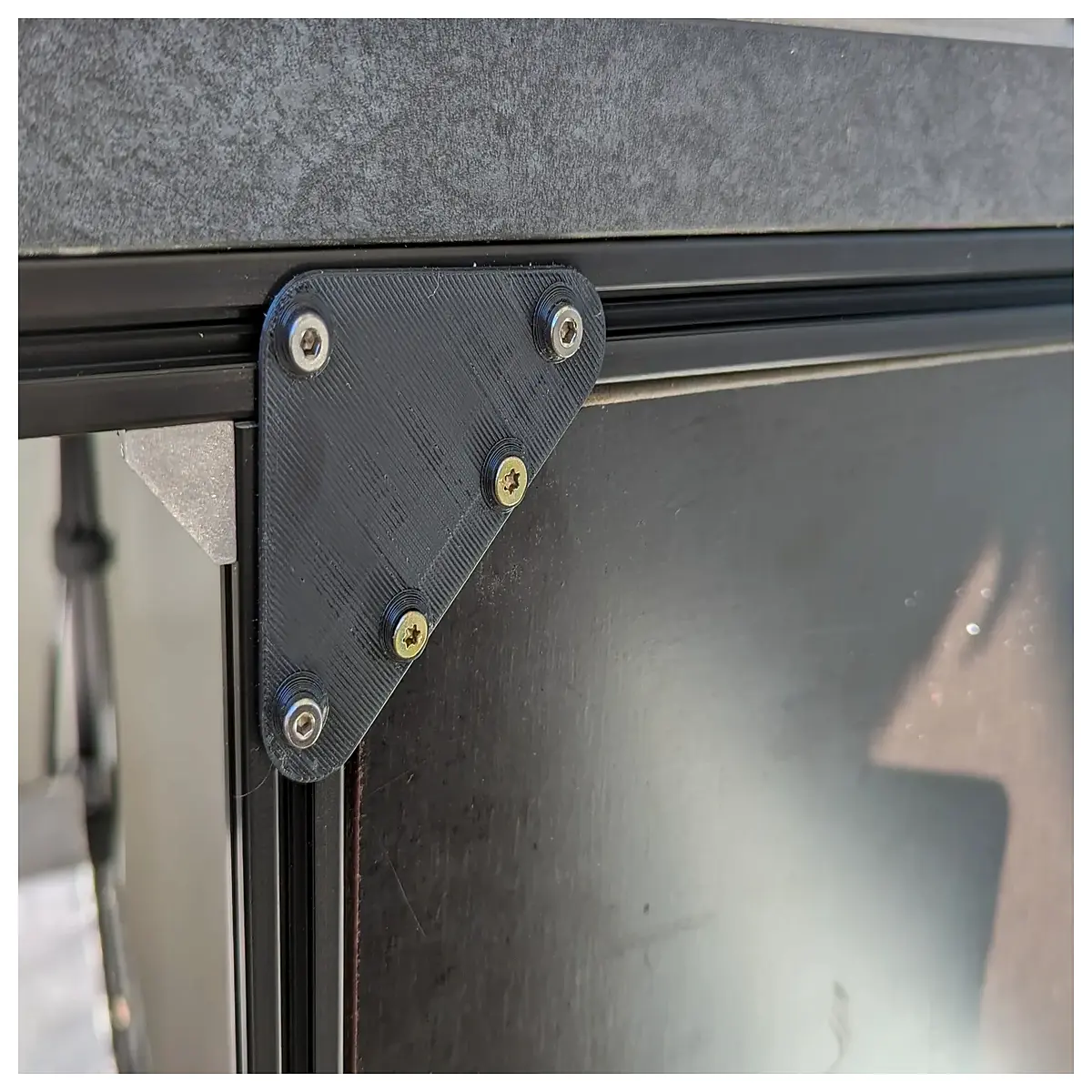 aluminum profile shelf brackets duty industrial storage rack mounting hardware for workshop organizing