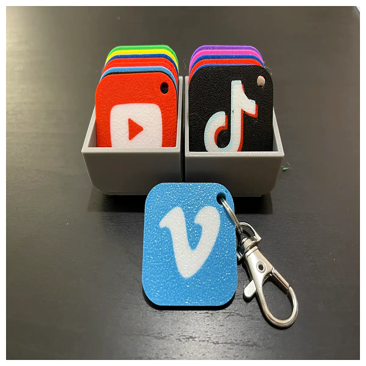 vimeo keychain social media accessory video creators