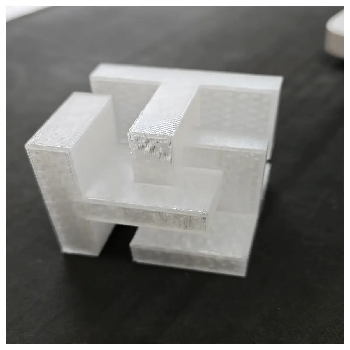 anti cube desk ornament floating block puzzle toy for office shelf decor stem science experiment kids