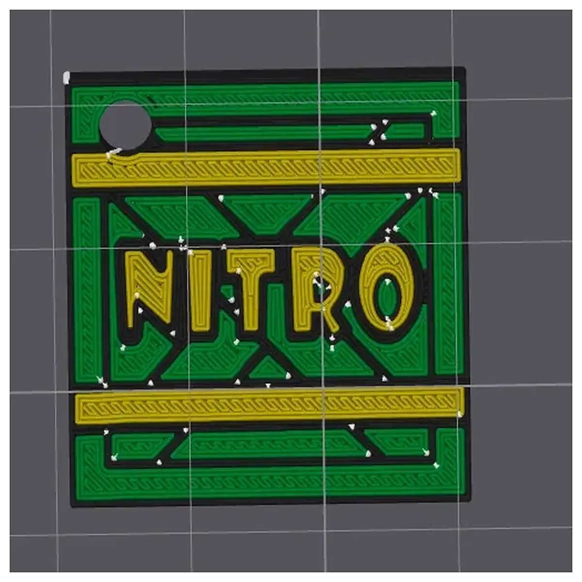 crash bandicoot nitro tinted acrylic keychain pendant gamers retro gaming accessories