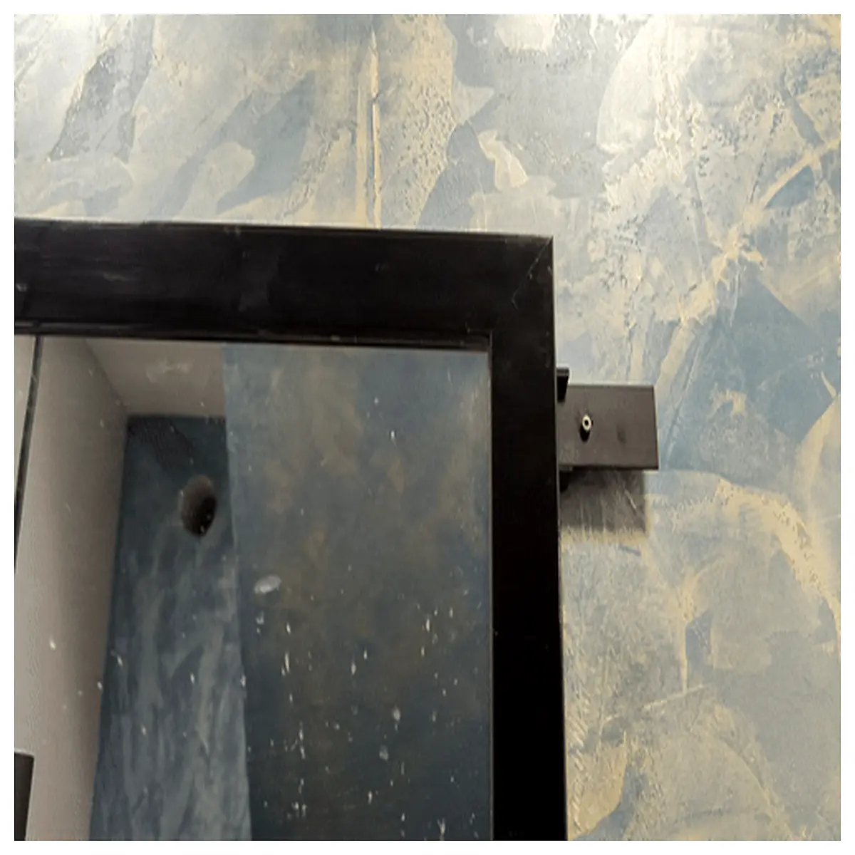 sliding mirror door hardware for closet duty bypass track system with rollers