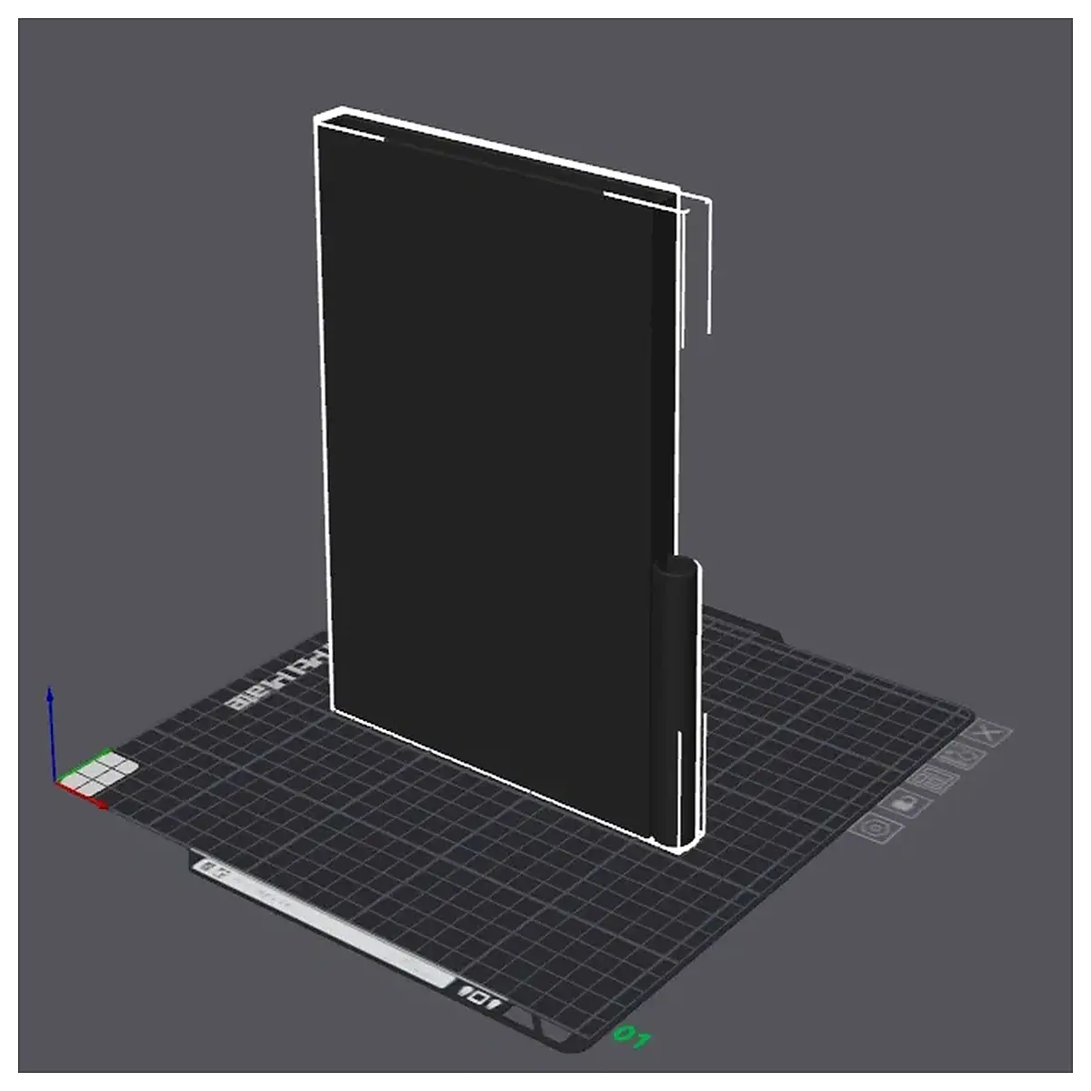 a5 document holder with pencil cup desk organizer