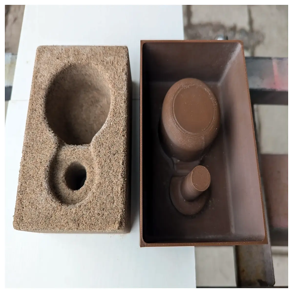 aluminum casting pouring basin metal foundry ladle crucible form industrial pour pot die for molten metal