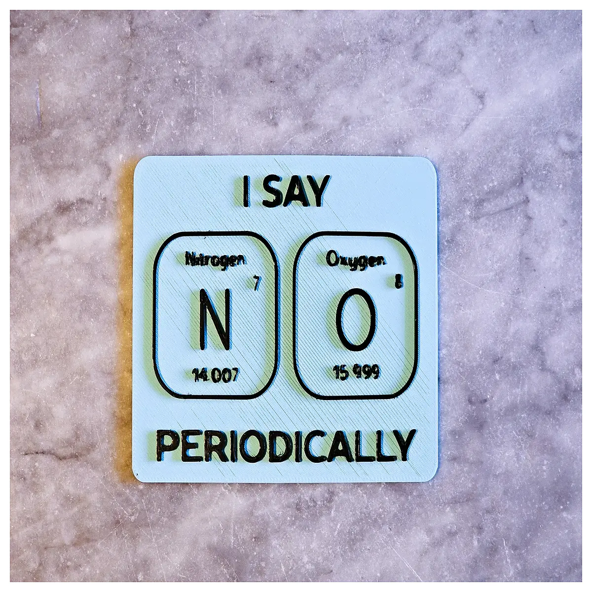 periodic table neon symbol chemistry poster wall art science decor