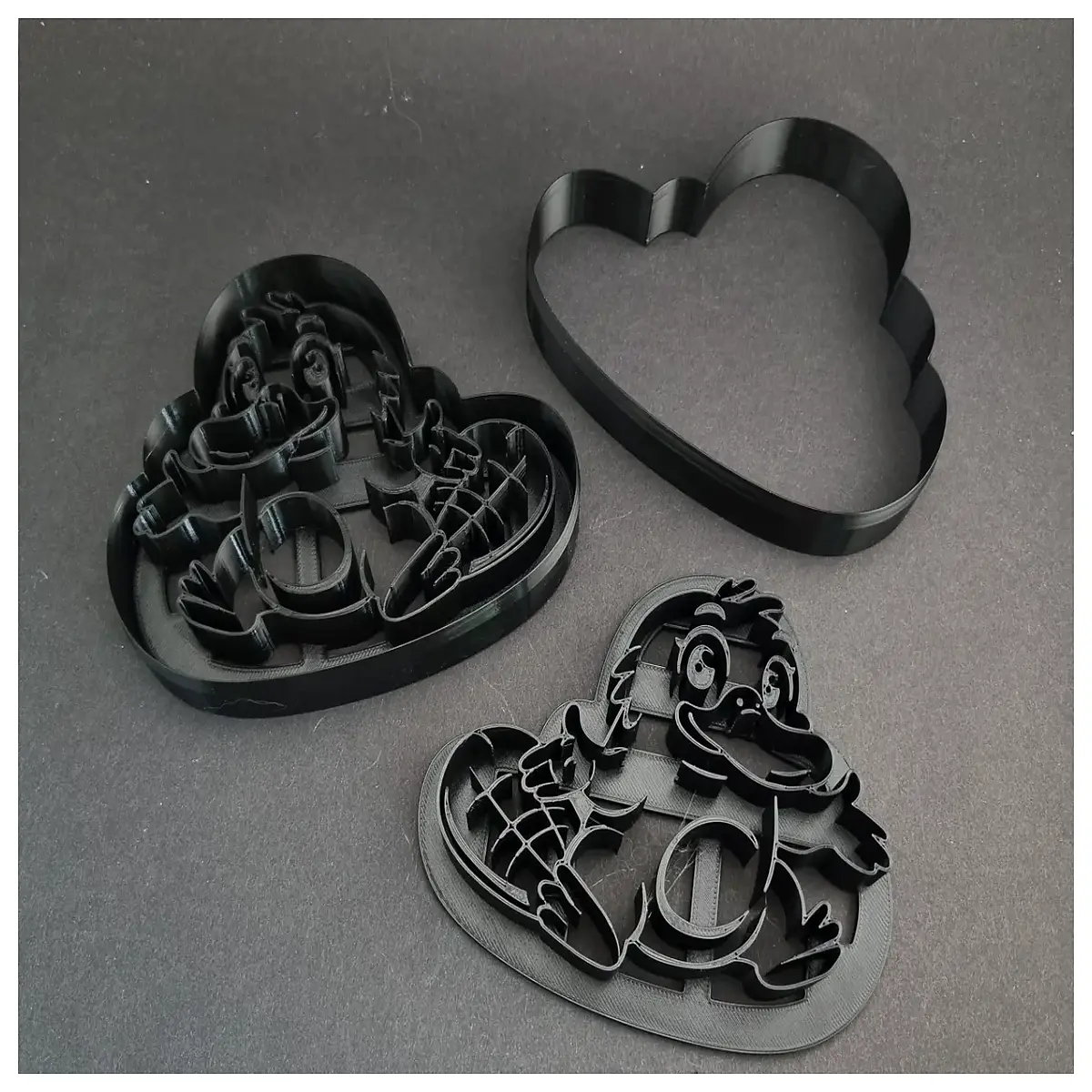cute platypus cookie cutter set funny animal shaped baking molds for sugarcraft fondant cake decorating kitchen tools