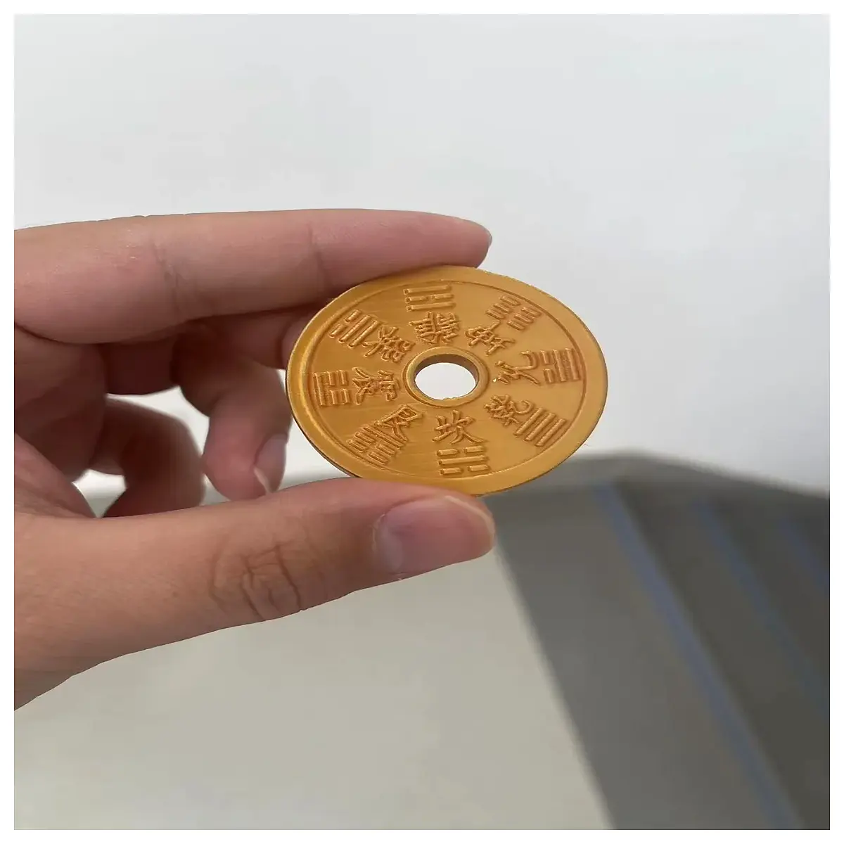 mountain ghost coin xianxia cultivation talisman fengshui protection charm ancient chinese mythology lucky money pendant for home office
