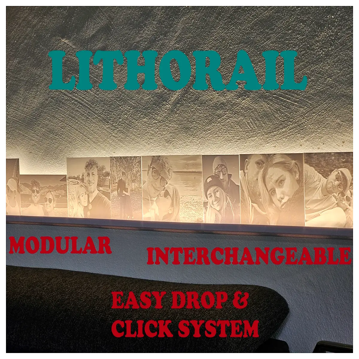 lithorail art mounting system for professional gallery wall displays duty picture hanging hardware and frame support solutions