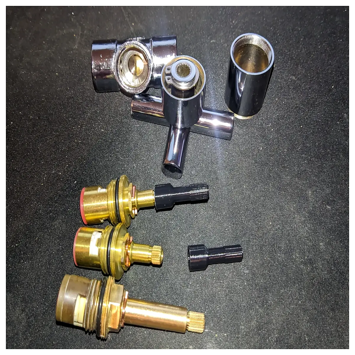faucet cartridge extension adapter ceramic valve stem coupler repair mixer tap parts