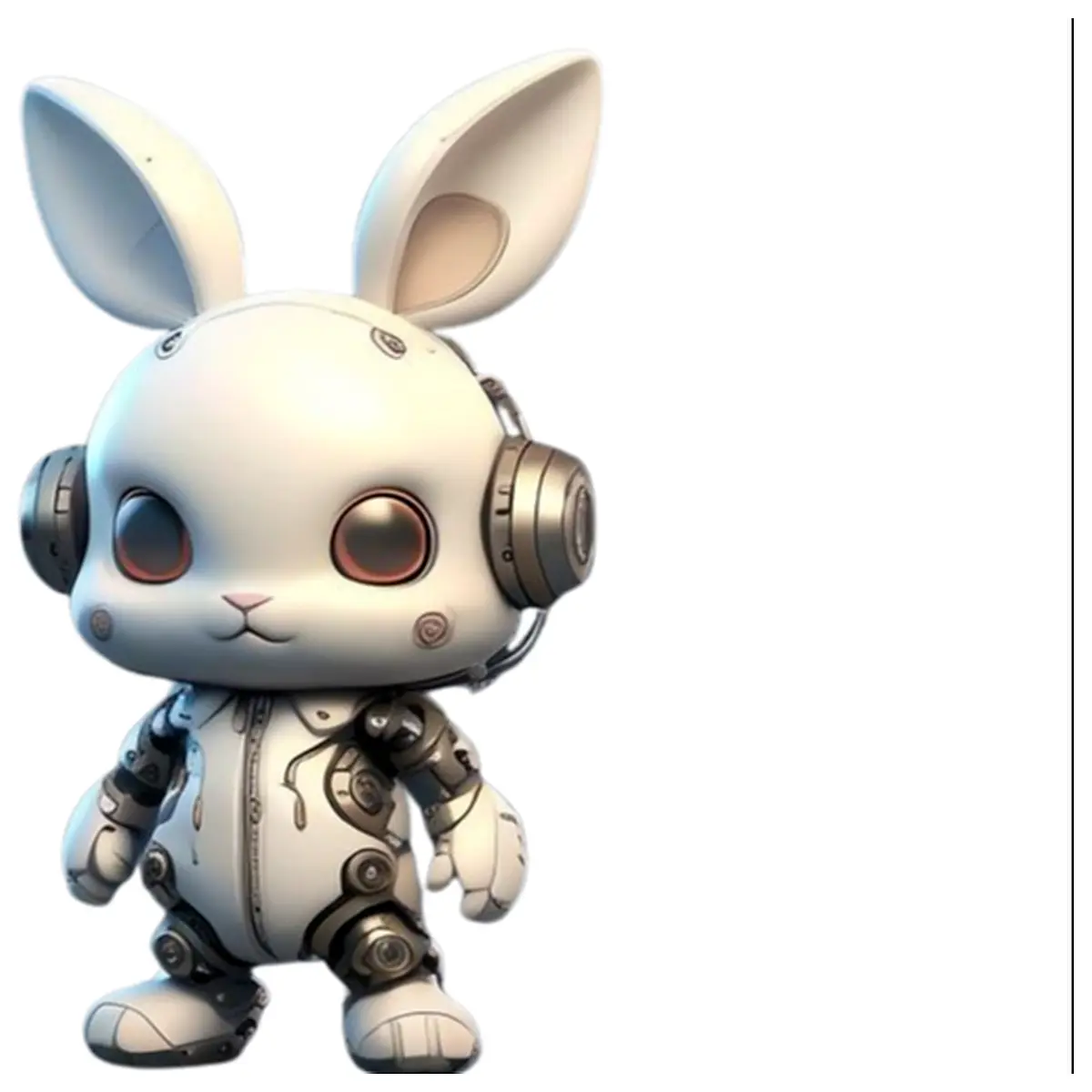 mechanical rabbit toy wind up metal clockwork animal figure for kids collectible gift