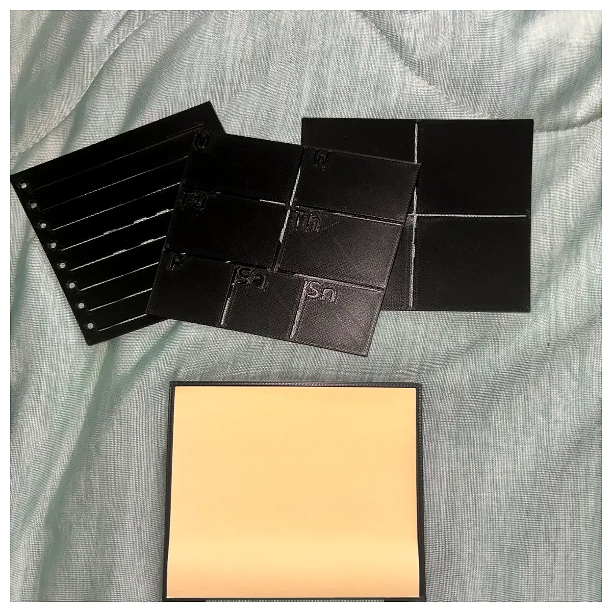 sticky note holder clip template for desk organizer stationery