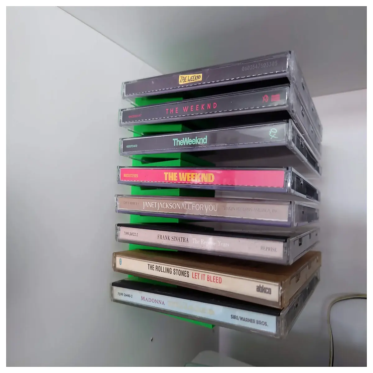cd jewel case bulk storage organizer box for cd dvd album protection